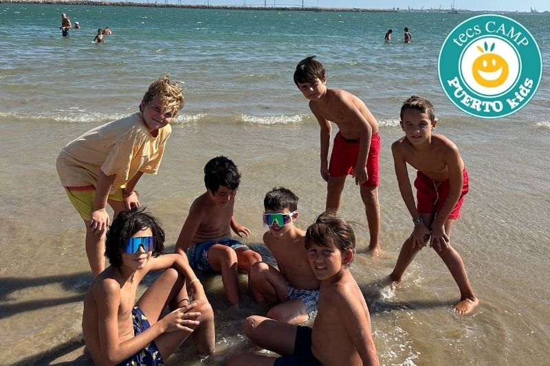 Campamento residencial de inglés en Cádiz para niños