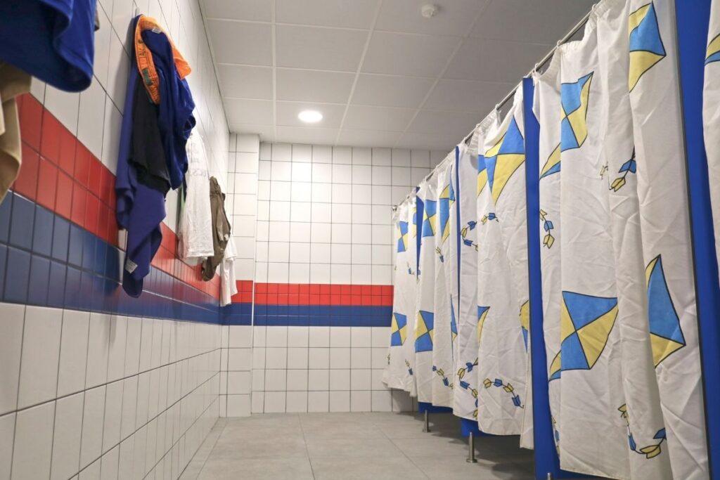 Duchas campamento Tecs