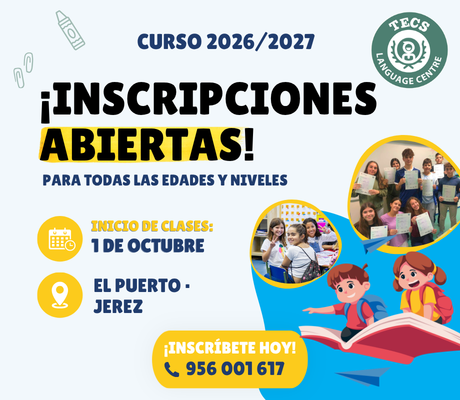Inscripciones academia de ingles Puerto Jerez